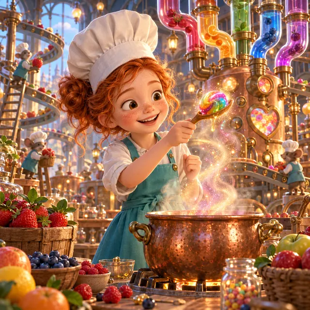 Обложка сюжета «Волшебная фабрика вкусов»