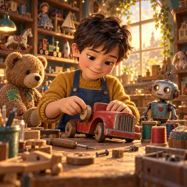 Обложка сюжета «Фабрика игрушек. Отдел вторых шансов»